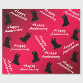 Jahrestag Geschenkpapier (Flach)