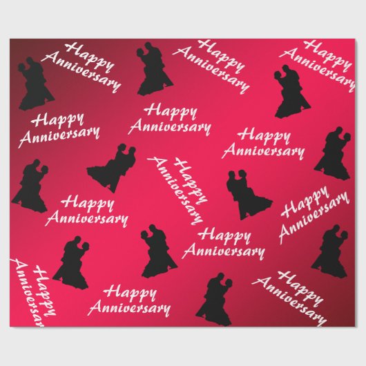Jahrestag Geschenkpapier (Flach)