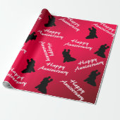 Jahrestag Geschenkpapier (Ungerollt)