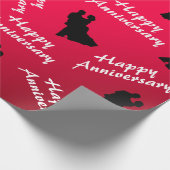 Jahrestag Geschenkpapier (Ecke)