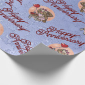 Jahrestag Geschenkpapier (Ecke)