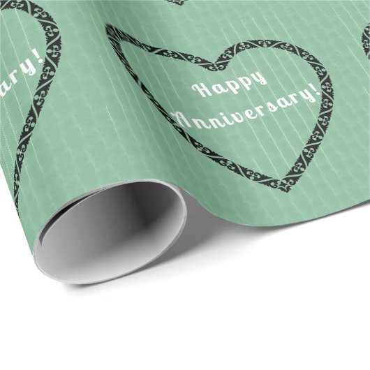 Jahrestag Geschenkpapier (Rolleneckpunkt)