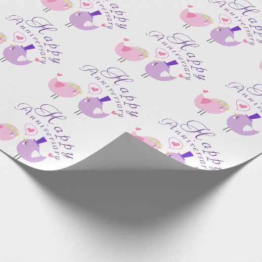 Jahrestag Geschenkpapier (Ecke)