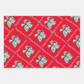 Jahrestag Geschenkpapier Set (Vorderseite)