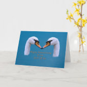 Jahrestag, Hochzeit, von uns beiden Karte (Gelbe Blume)