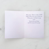 Jahrestag Karte (Innenseite)