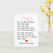 Jahrestag Karte (Gelbe Blume)