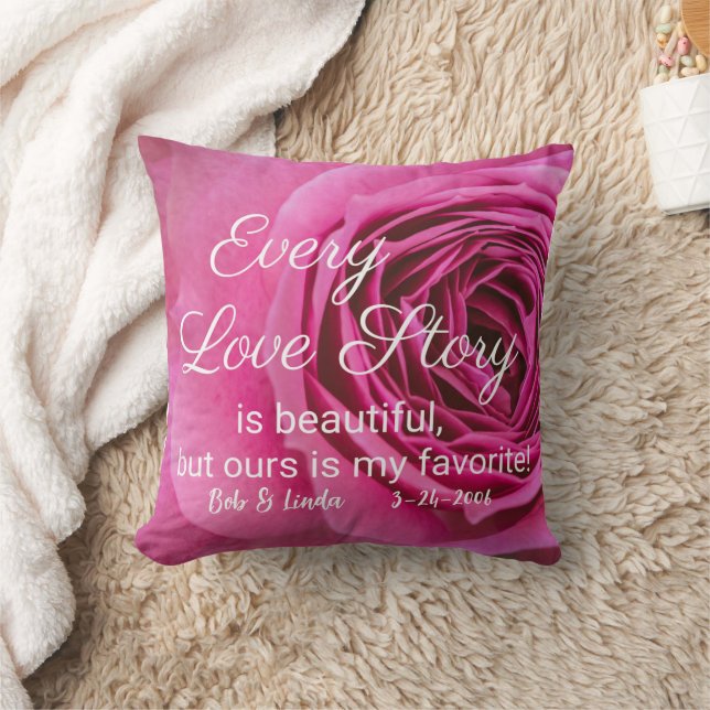 Jahrestag Kissen (Decke)