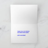 JAHRESTAG Sonnenuntergang Karte (Innenseite)