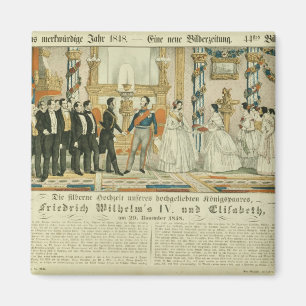 Jahrestag von Frederick William IV und seins Magnet