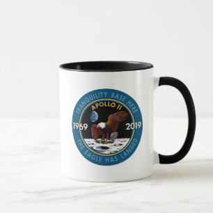 Jahrestags-Auftrag-Flecken-Insignien Apollo 11 50. Tasse