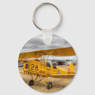 Jahrestags-Fly-in der Tiger-Motten-80. Schlüsselanhänger