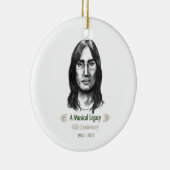 Jahrestags-Gedenkverzierung DF 40. Keramikornament (Rechts)