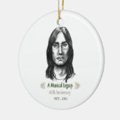 Jahrestags-Gedenkverzierung DF 40. Keramikornament (Links)