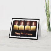 Jahrestags-Gedicht Karte (Vorderseite)