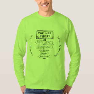 Jahrestags-grundlegende lange Hülse des T-Shirt