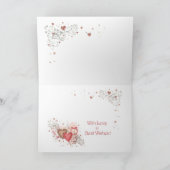 Jahrestags-Gruß-Karte Karte (Innenseite)