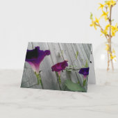 Jahrestags-Gruß-Karte Karte (Gelbe Blume)