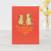 Jahrestags-Gruß-Karte Karte (Gelbe Blume)