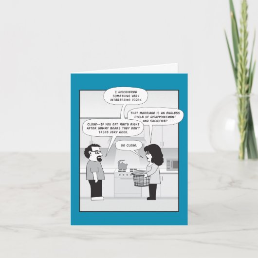 Jahrestags-Karte Karte (Vorderseite)