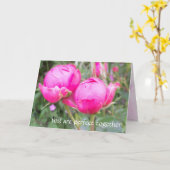 Jahrestags-Rosenkarte Karte (Gelbe Blume)