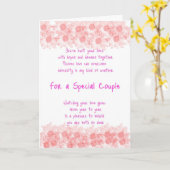 Jahrestags-spezielle Paar-ursprüngliche Karte (Gelbe Blume)