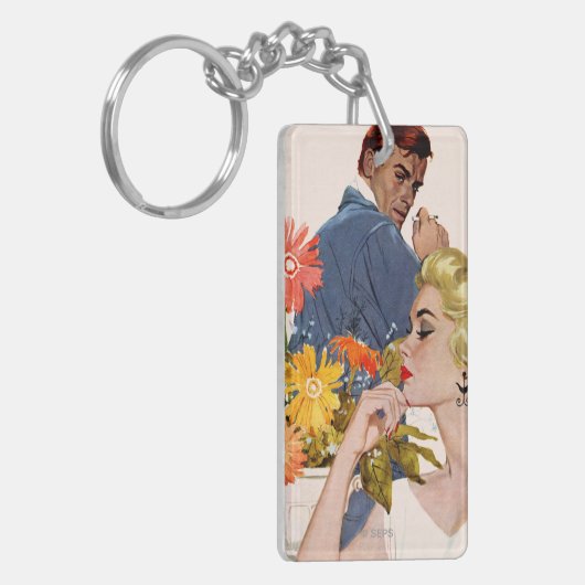 Jahrestags-Streit Schlüsselanhänger (Vorderseite links)