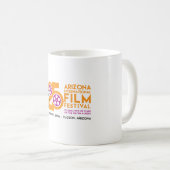 Jahrestags-Tasse AIFF 25. Kaffeetasse (VorderseiteRechts)