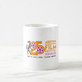 Jahrestags-Tasse AIFF 25. Kaffeetasse