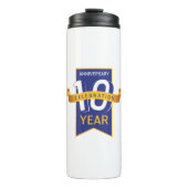 Jahrestagsfeier Thermosbecher (Vorderseite)