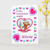 Jahrestagskarte - 3. Leder Karte (Gelbe Blume)