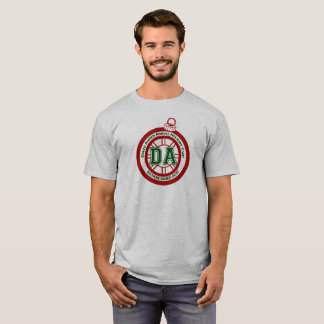 Jahresurlaubs-Schalen-T-Shirt-Grau Daves Ahern T-Shirt