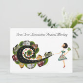 Jahresversammlung der Vereinigung. Einladung (Stehend Vorderseite)