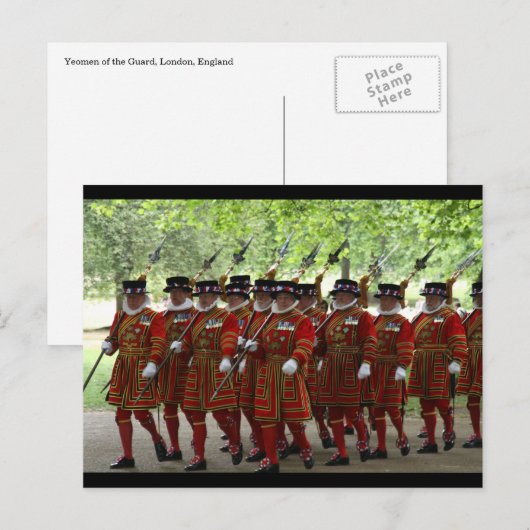 Jahreswache Postkarte (Vorne/Hinten)