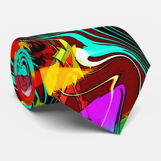 Jahreswechsel Krawatte (Gerollt)