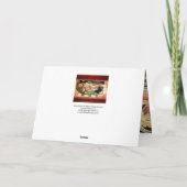 JAHRESZEIT ALS MYSTISCHE HUNT VON UNICORN KARTE (Rückseite)