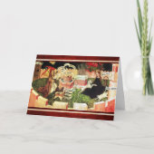 JAHRESZEIT ALS MYSTISCHE HUNT VON UNICORN KARTE (Vorderseite)