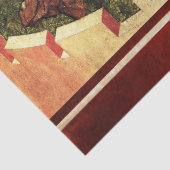 JAHRESZEIT ALS MYSTISCHE HUNT VON UNICORN SEIDENPAPIER (Detail)