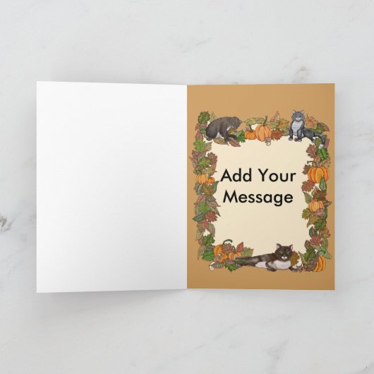 Jahreszeit-Änderung Karte (Innenseite)