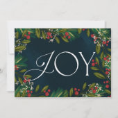 Jahreszeit der Joy Foto Card Einladung (Vorderseite)