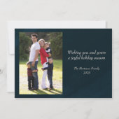 Jahreszeit der Joy Foto Card Einladung (Rückseite)