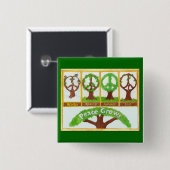Jahreszeit des Friedens Button (Vorne & Hinten)
