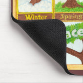 Jahreszeit des Friedens Mousepad (Ecke)