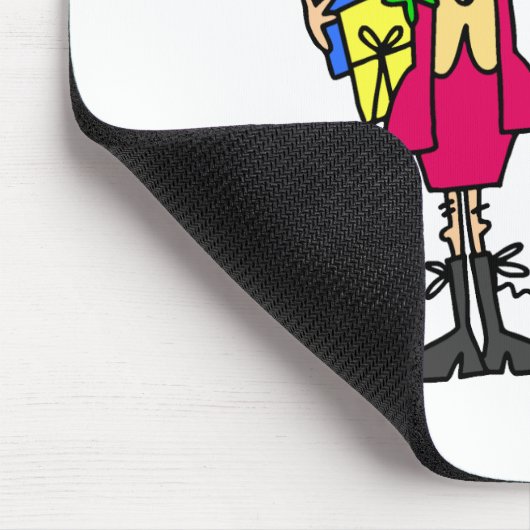 Jahreszeit für psychische Käufer Mousepad (Ecke)