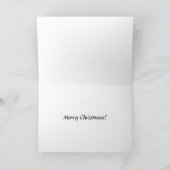 Jahreszeit-Geschenke Feiertagskarte (Innenseite)