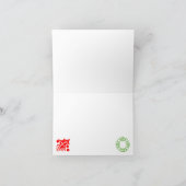 Jahreszeit-Gruß-Wort-Suchkarte Feiertagskarte (Innenseite)