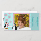 Jahreszeit-Grüße Feiertagskarte (Vorne/Hinten)