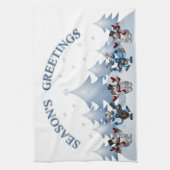 Jahreszeit Grüße Küchentücher (Vertikal)