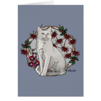 Jahreszeit-Katzen - Wintergarten