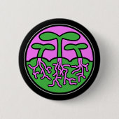 Jahreszeit-Medaillon: Frühling Button (Vorderseite)